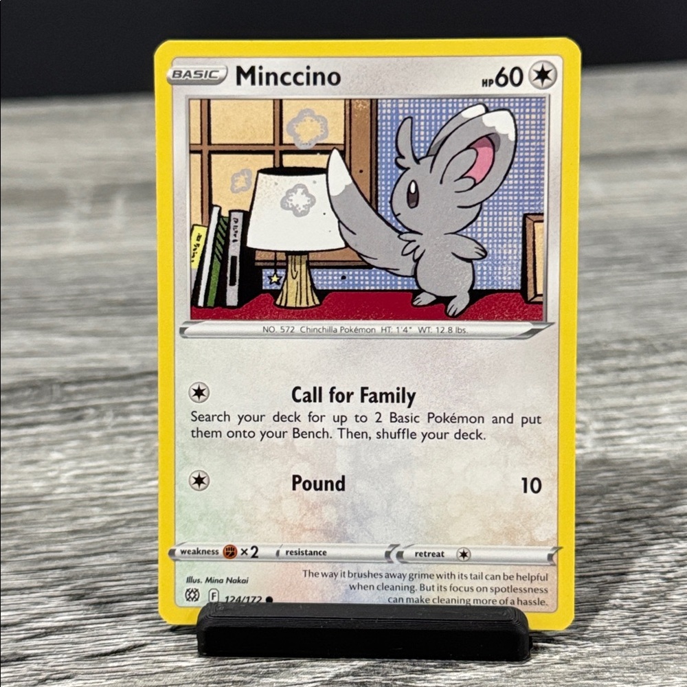 Pokémon | Brilliant Stars #124/172: Minccino (2022) - Trading Card